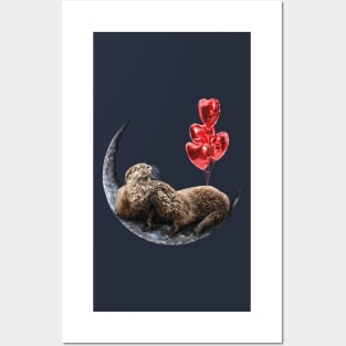 Asian small-clawed otter Posters and Art